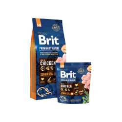 BRIT PREMIUM SENIOR SMALL + MEDIUM 3kg