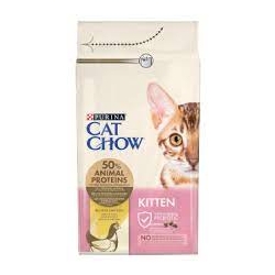 CAT CHOW KITTEN Z KURCZAKIEM 1,5KG