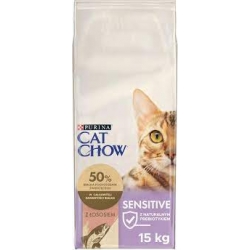 CAT CHOW ADULT SPECIAL CARE SENSITIVE Z ŁOSOSIEM 15KG