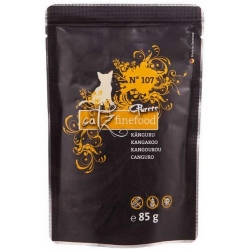 CATZ FINEFOOD N°107 - SASZETKA KANGUR 85g