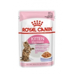 ROYAL CANIN KITTEN STERILISED W GALARETCE 85g