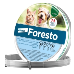 FORESTO WODOODPORNA OBROŻA DLA MAŁYCH PSÓW(O MASIE CIAŁA PONIŻEJ 8KG) i KOTÓW