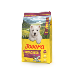 JOSERA MINI JUNIOR DUCK & SALMON (DAWINIEJ MINI JUNIOR) KARMA DLA SZCZENIĄT 2X10KG