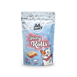 MR. BANDIT JUICY ROLLS - przysmak dla kota z łososiem, saszetka 10g