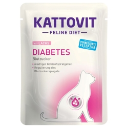 KATTOVIT FELINE DIET DIABETES  KURCZAK  85g