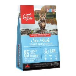 ORIJEN SIX FISH CAT 0,34KG