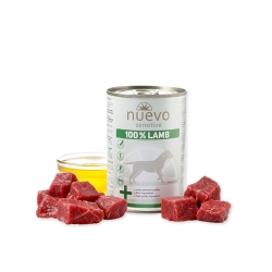 Nuevo Sensitive 100% Lamb - monoproteinowa, mokra karma dla psa, 100% Jagnięciny, 400g