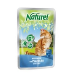 LIFE CAT NATUREL SASZETKA 100g PLAICE / GŁADZICA