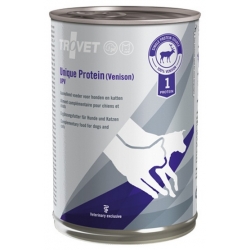 TROVET UPV UNIQUE PROTEIN DZICZYZNA PUSZKA 400g