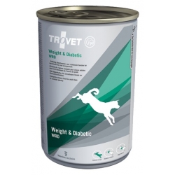 TROVET WRD WEIGHT&DIABETIC PUSZKA 400g