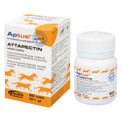 APTUS ATTAPECTIN  PUDEŁKO - 30 TABL. (DLA PSA I KOTA)