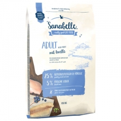 SANABELLE ADULT Z PSTRĄGIEM 0,5KG - KARMA NA WAGĘ