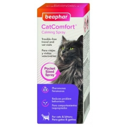 CAT COMFORT CALMING SPRAY 30ml - KIESZONKOWY SPRAY Z FEROMONAMI DLA KOTÓW