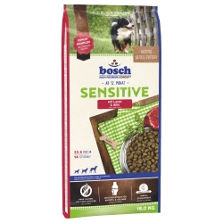 BOSCH SENSITIVE ADULT LAMB & RICE 15KG