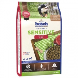 BOSCH SENSITIVE ADULT LAMB & RICE 3KG