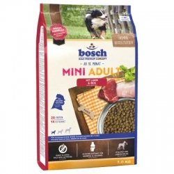 BOSCH MINI ADULT LAMM & REIS  3KG