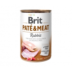 BRIT PATE & MEAT RABBIT 400G