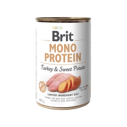 BRIT MONO PROTEIN TURKEY & SWEET POTATO 400G