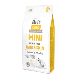 BRIT CARE MINI GRAIN-FREE HAIR & SKIN 7KG