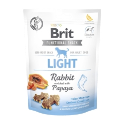 BRIT CARE DOG FUNCTIONAL SNACK LIGHT RABBIT 150G