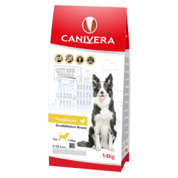 CANIVERA PUPPY&JUNIOR SMALL&MEDIUM BREEDS  14KG