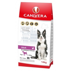 CANIVERA  ADULT SMALL&MEDIUM BREEDS  1KG - KARMA NA WAGĘ