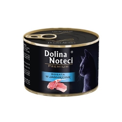 DOLINA NOTECI PREMIUM DLA KOTA BOGATA W JAGNIĘCINĘ 185 g