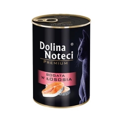 DOLINA NOTECI PREMIUM DLA KOTA BOGATA W ŁOSOSIA 400 g