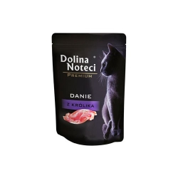 DOLINA NOTECI PREMIUM DANIE DLA KOTÓW Z KRÓLIKA 85 G