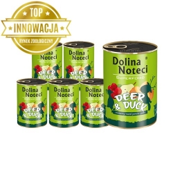 DOLINA NOTECI SUPERFOOD JELEŃ I KACZKA 6X400 g