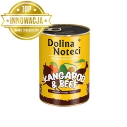 DOLINA NOTECI SUPERFOOD KANGUR I WOŁOWINA 400 g