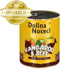 DOLINA NOTECI SUPERFOOD KANGUR I WOŁOWINA 800 g