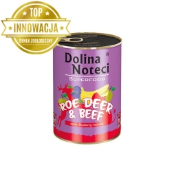 DOLINA NOTECI SUPERFOOD SARNA I WOŁOWINA 400 g