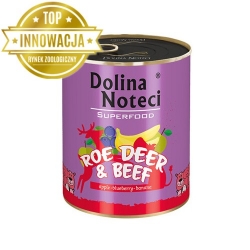 DOLINA NOTECI SUPERFOOD SARNA I WOŁOWINA 800 g