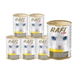 RAFI CAT Z DROBIEM 24 X 415 g