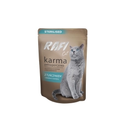 RAFI CAT STERILISED Z TUŃCZYKIEM 100 g