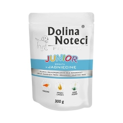 DOLINA NOTECI PREMIUM JUNIOR Z JAGNIĘCINĄ 300 g