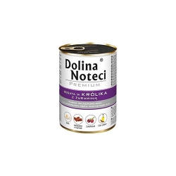 DOLINA NOTECI PREMIUM BOGATA W KRÓLIKA Z ŻURAWINĄ 400 g