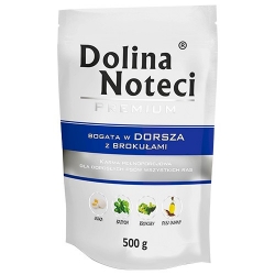 DOLINA NOTECI PREMIUM BOGATA W DORSZA Z BROKUŁAMI 500 g