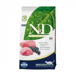 FARMINA NATURAL & DELICIOUS LAMB & BLUEBERRY ADULT CAT 1,5KG