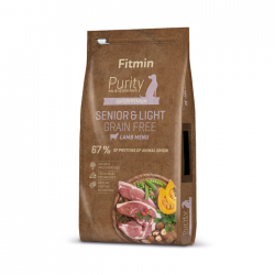 FITMIN DOG PURITY GRAIN FREE SENIOR LIGHT LAMB 2KG