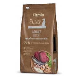 FITMIN DOG PURITY RICE ADULT FISH VENISON 2KG
