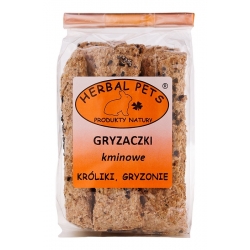 HERBAL PETS GRYZACZKI KMINOWE 160G