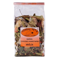 HERBAL PETS KARMA ZIOŁOWO-WARZYWNA -  KRÓLIK 150G