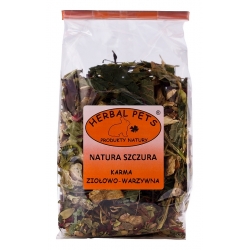 HERBAL PETS NATURA SZCZURA - KARMA ZIOŁOWO-WARZYWNA 150G