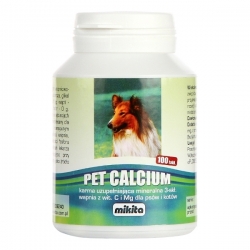 MIKITA  PET-CALCIUM 100 TABLETEK