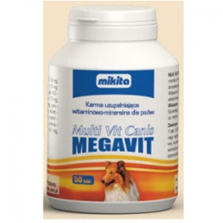 MIKITA  MULTIVIT CANIS MEGAVIT 50 TABLETEK