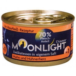 MOONLIGHT DINNER NR 1 KURCZAK I SERCA KURZE W SOSIE WŁASNYM 80g