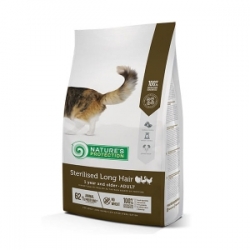 NATURES PROTECTION STERILISED LONG HAIR POULTRY CAT 2KG