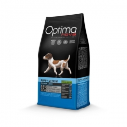 OPTIMANOVA PUPPY MEDIUM CHICKEN & RICE - KARMA DLA SZCZENIĄT ŚREDNICH RAS 12KG